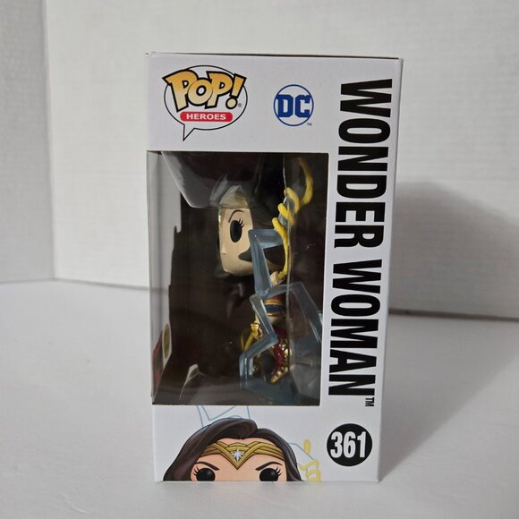Pop! Heroes - WW84 - Wonder Woman #361 (2020 Fall Convention) Glows in the Dark - Picture 3 of 7